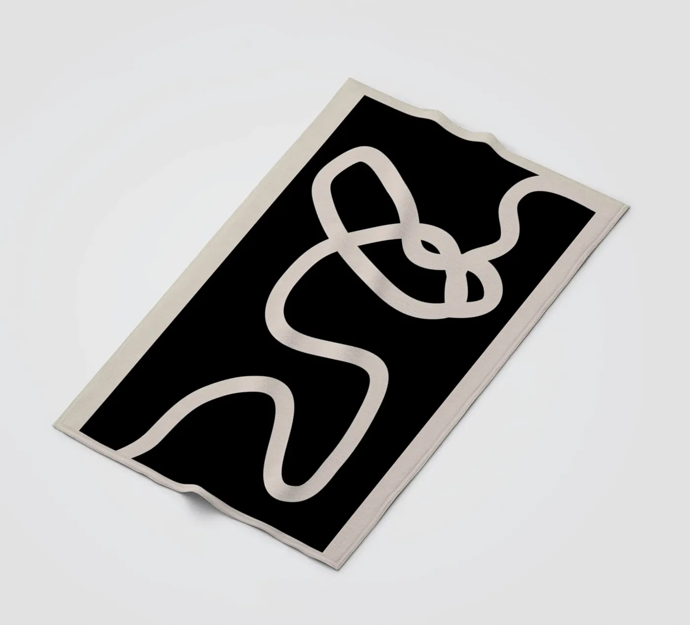 A Path Through fleece blanket by Graphite