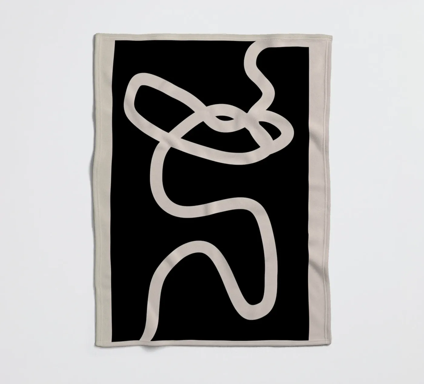 A Path Through fleece blanket by Graphite