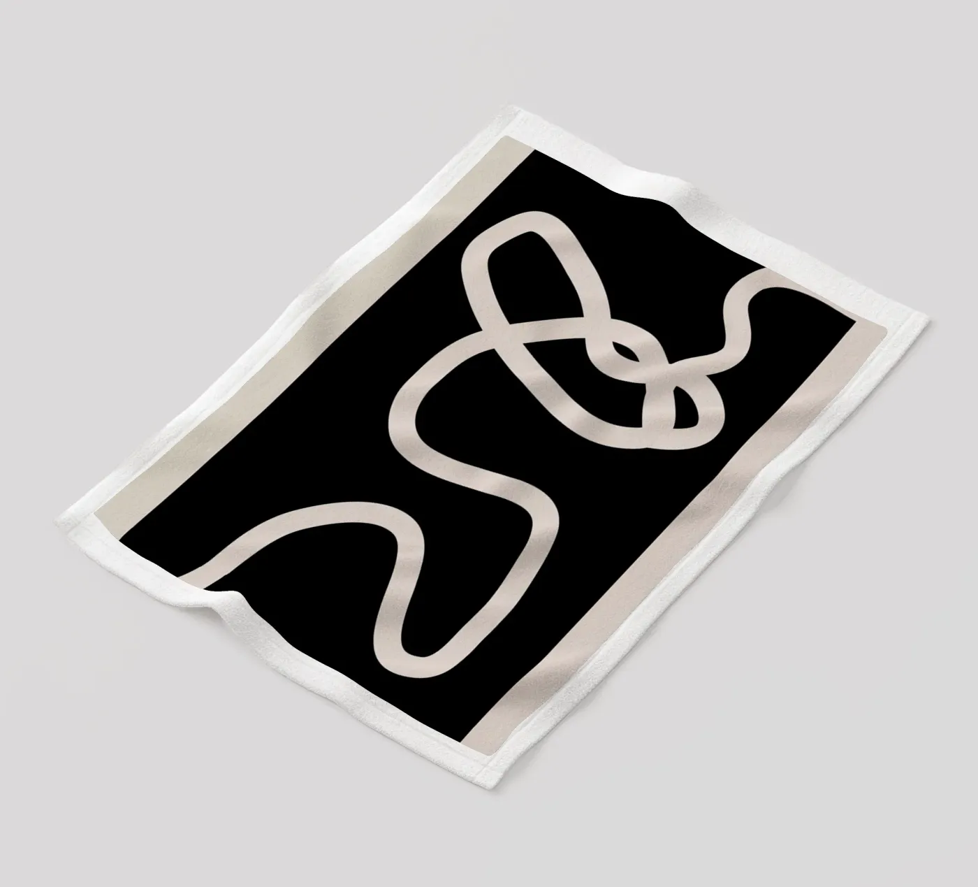 A Path Through fleece blanket by Graphite