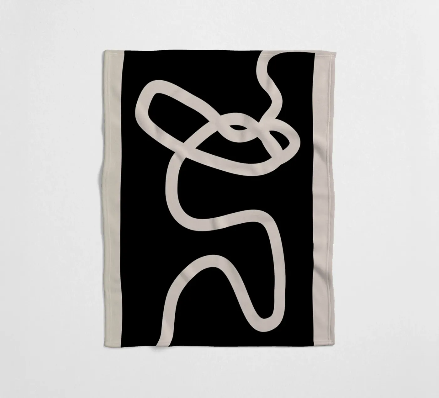 A Path Through fleece blanket by Graphite