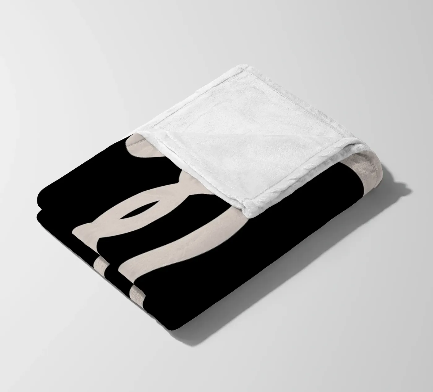 A Path Through fleece blanket by Graphite