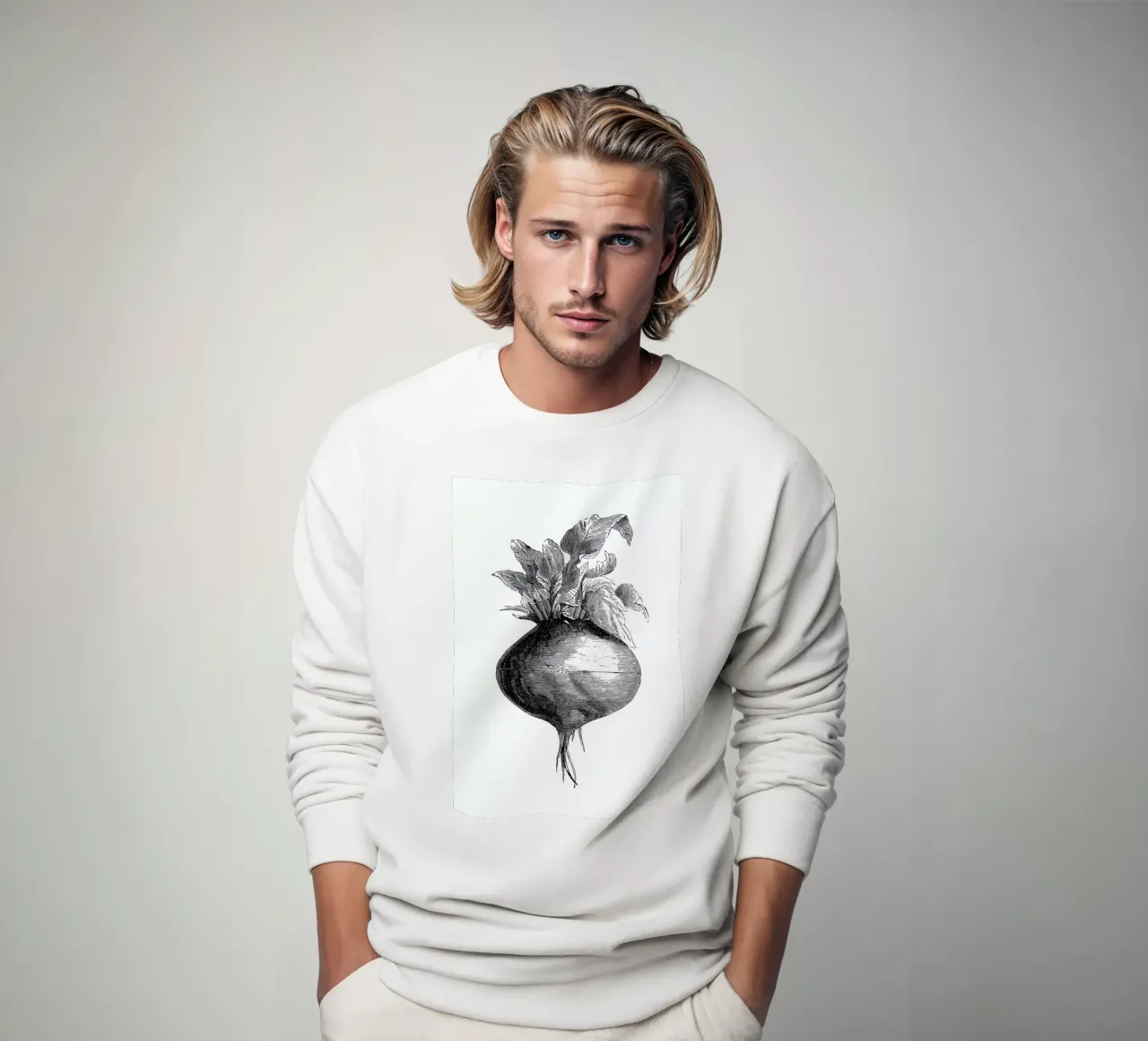 Beetroot II felpa da Flora & Fauna