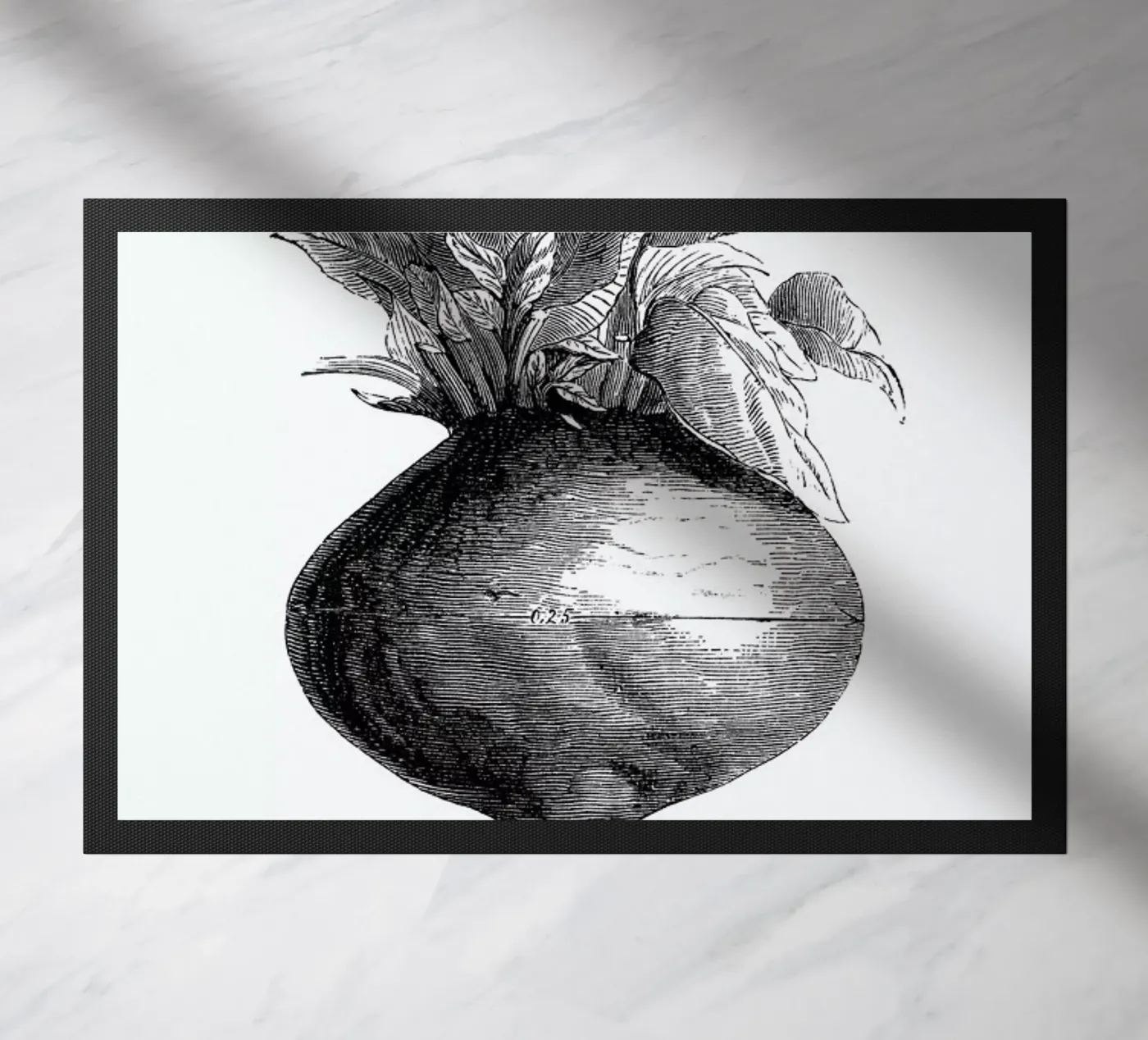 Beetroot II Fußmatte von Flora & Fauna