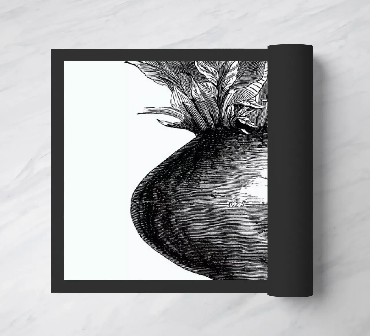 Beetroot II deurmat van Flora & Fauna