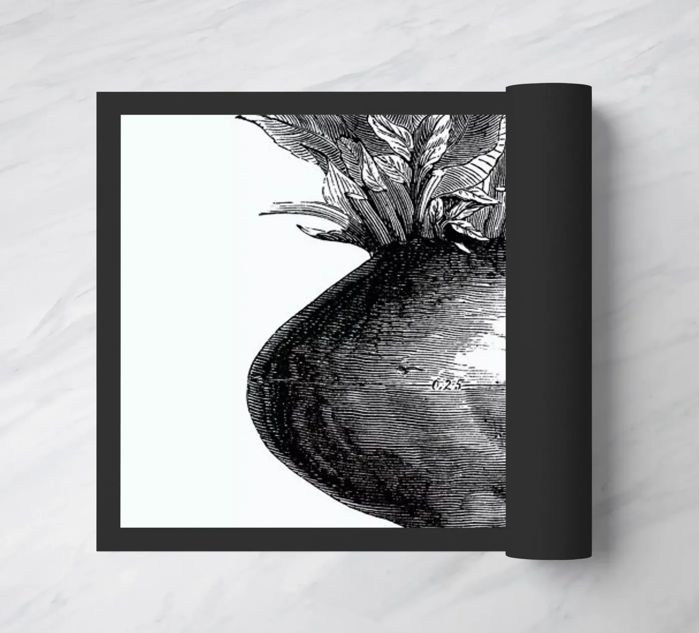 Beetroot II doormat by Flora & Fauna