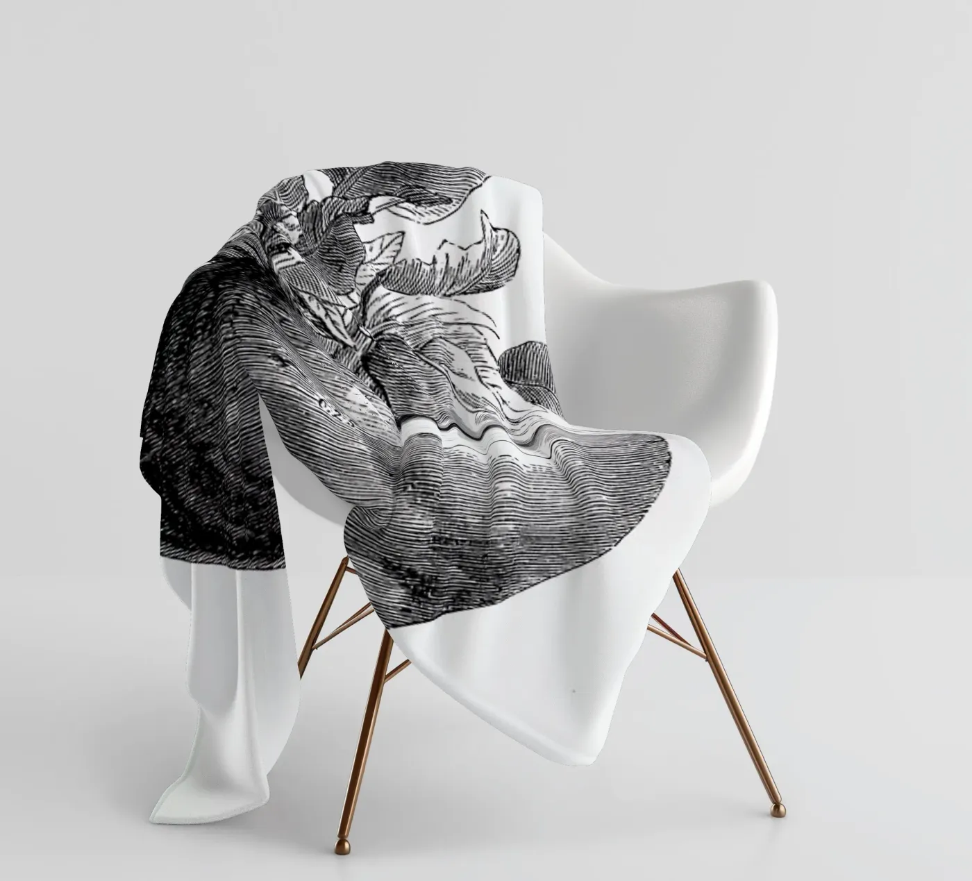 Beetroot II fleecedeken van Flora & Fauna