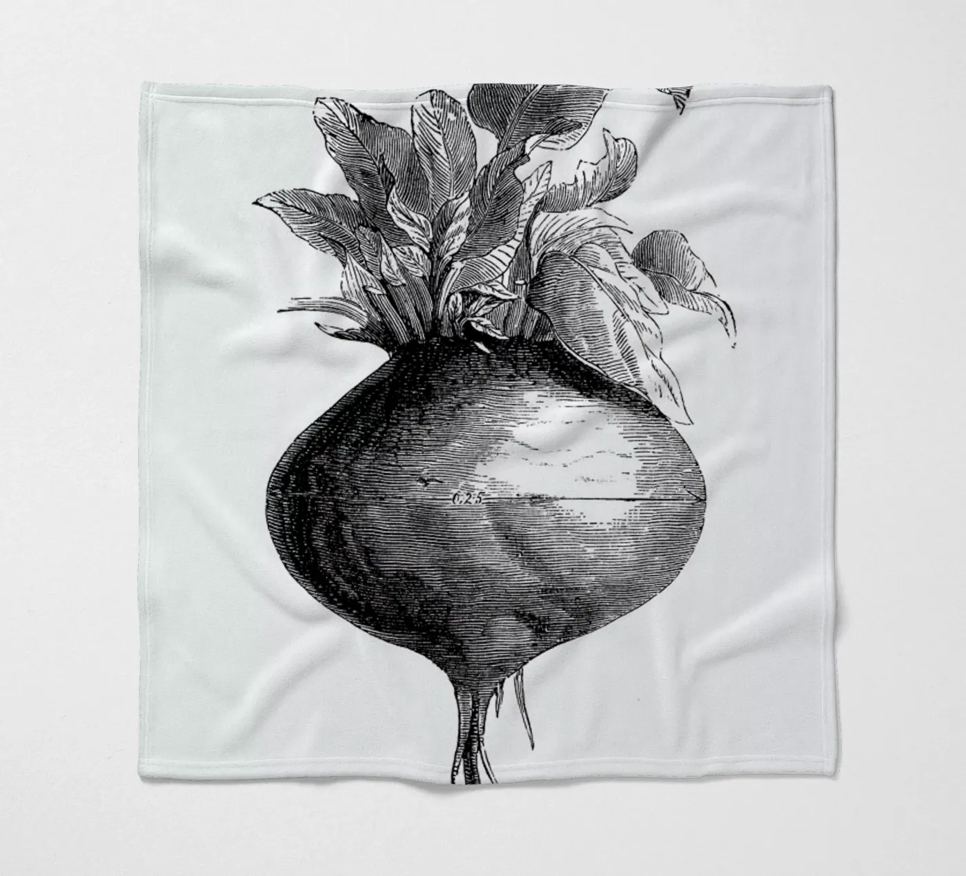 Beetroot II fleecedeken van Flora & Fauna