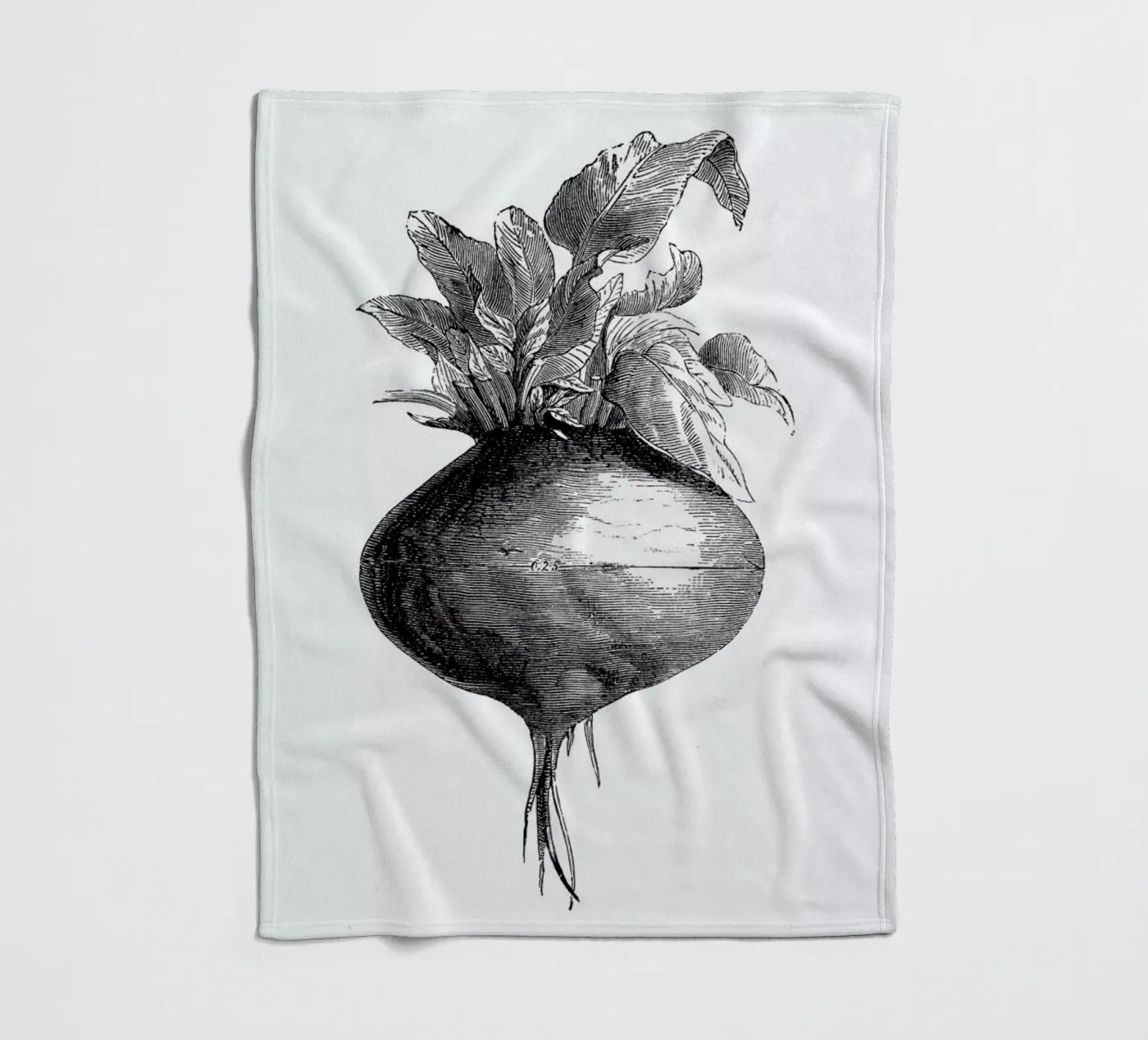 Beetroot II fleecedeken van Flora & Fauna