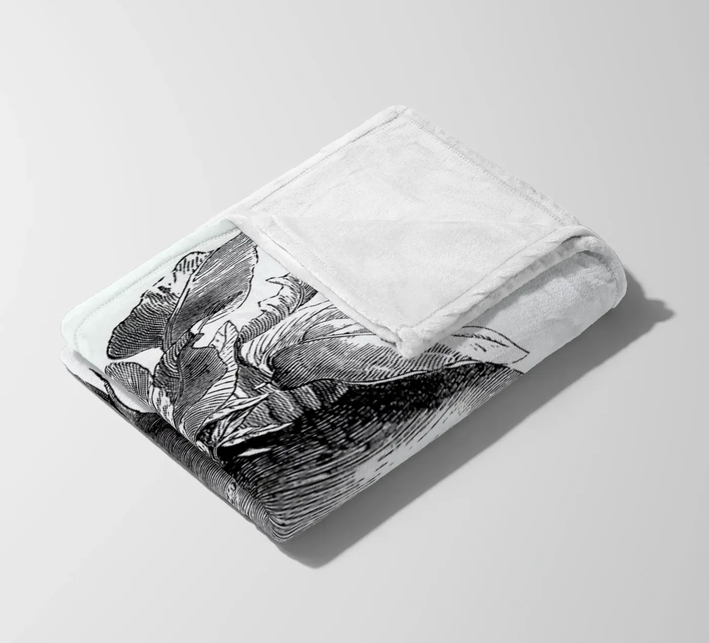 Beetroot II fleecedeken van Flora & Fauna