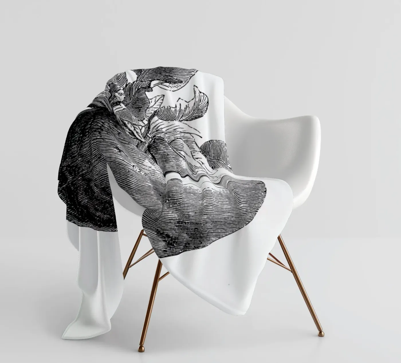 Beetroot II fleecedeken van Flora & Fauna