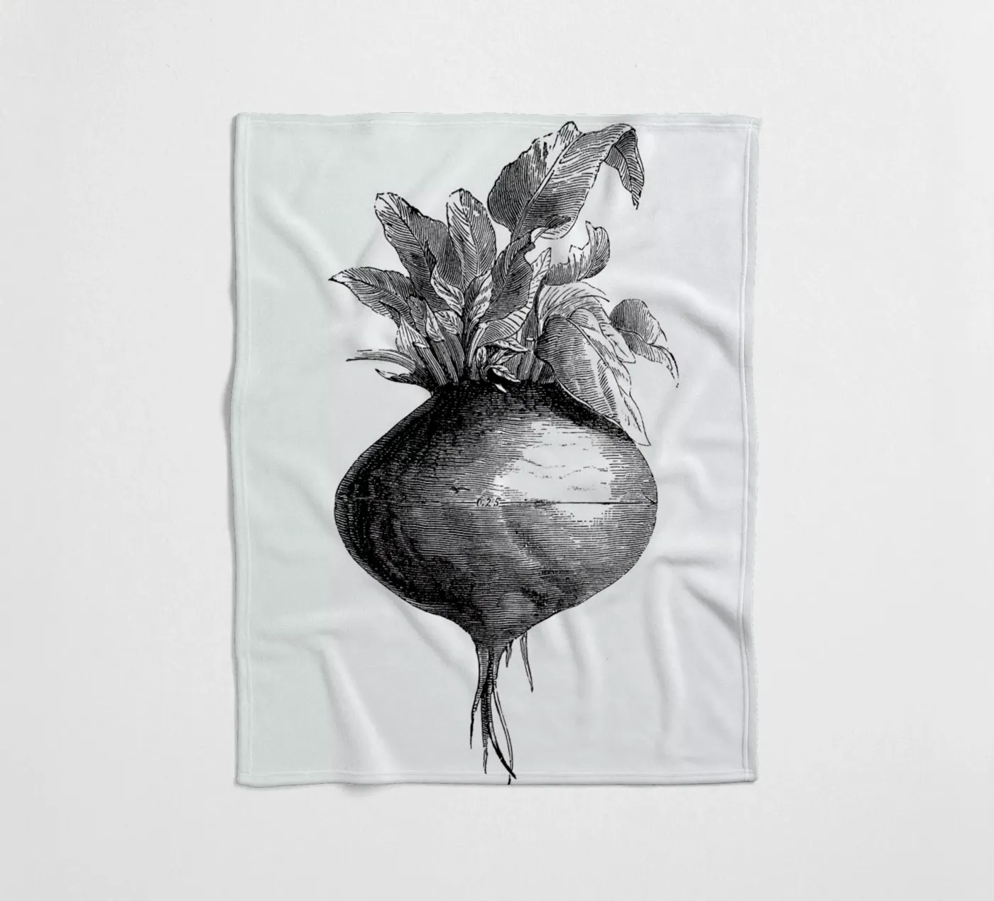 Beetroot II fleecedeken van Flora & Fauna