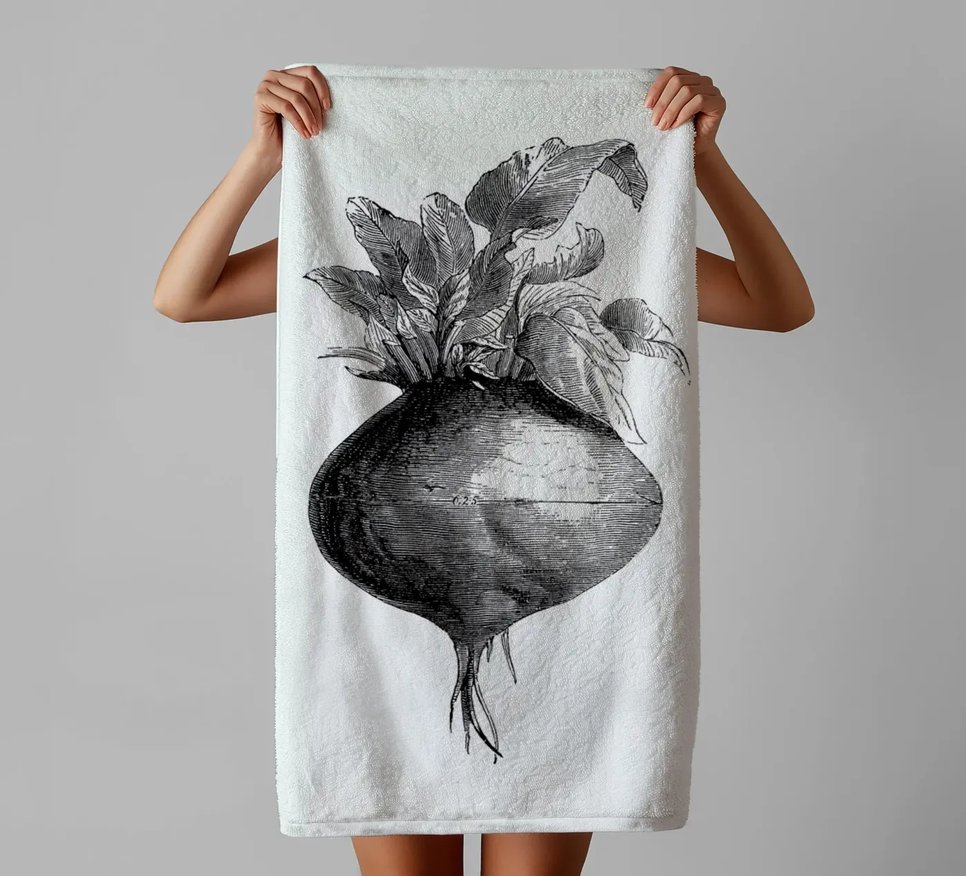 Beetroot II badhanddoek van Flora & Fauna