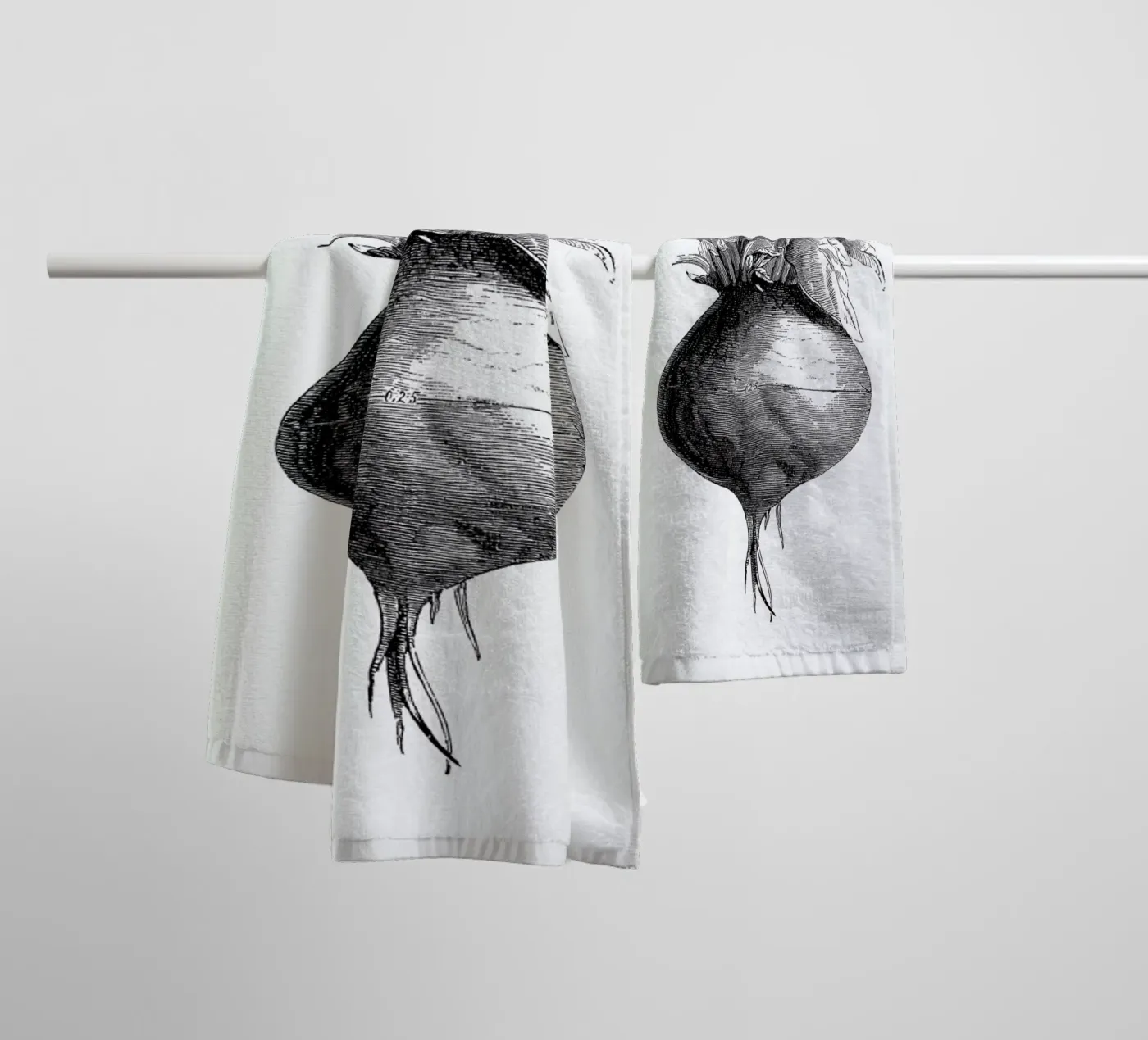 Beetroot II badhanddoek van Flora & Fauna