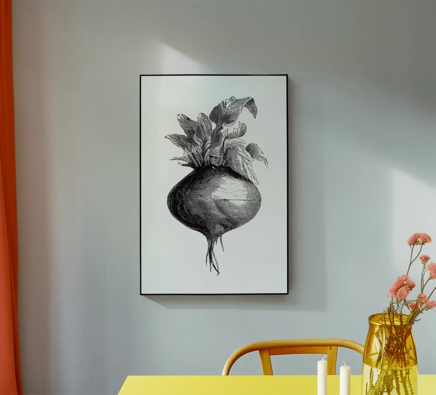 Beetroot II plexiglass da Flora & Fauna