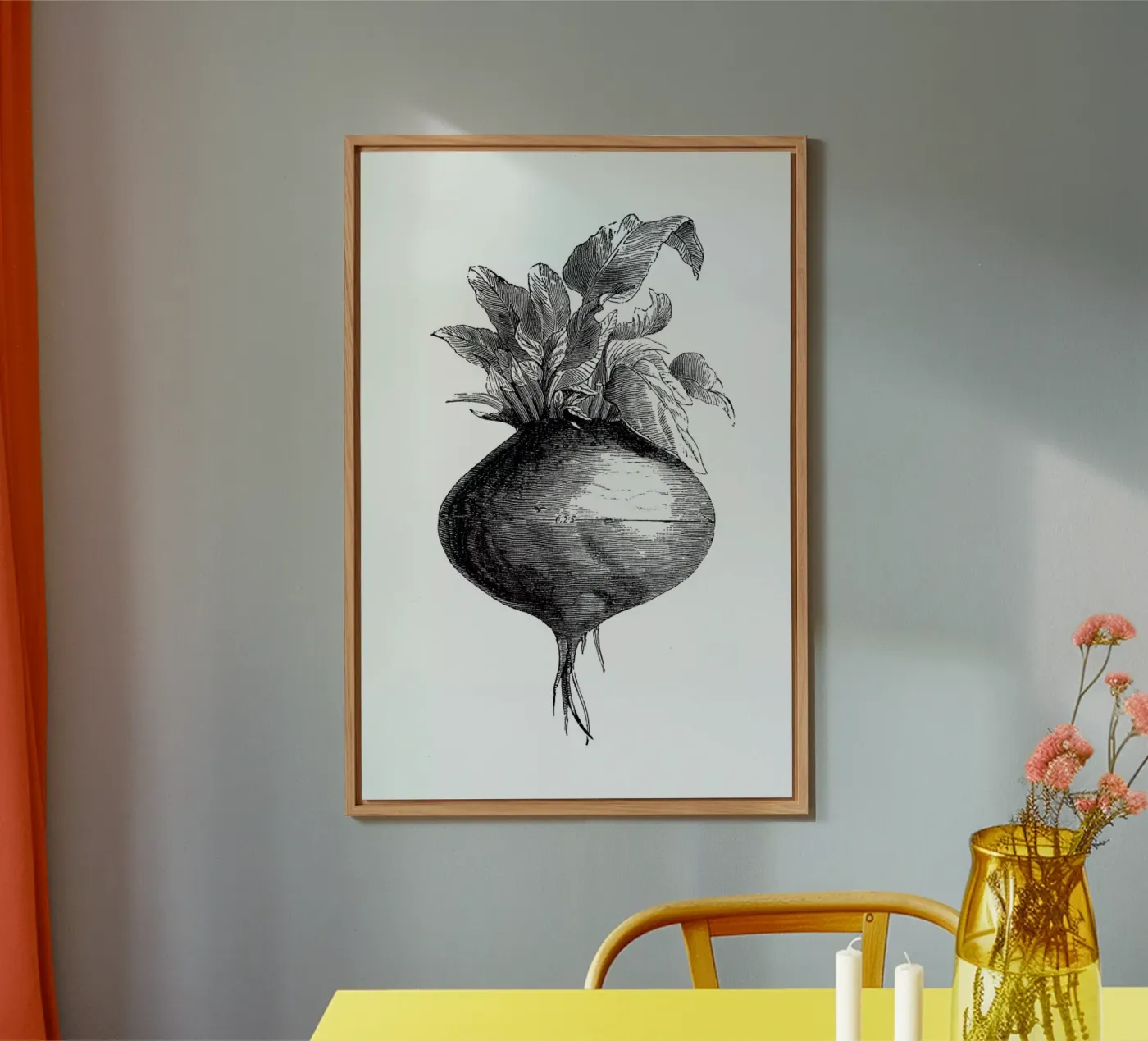 Beetroot II forex plate by Flora & Fauna