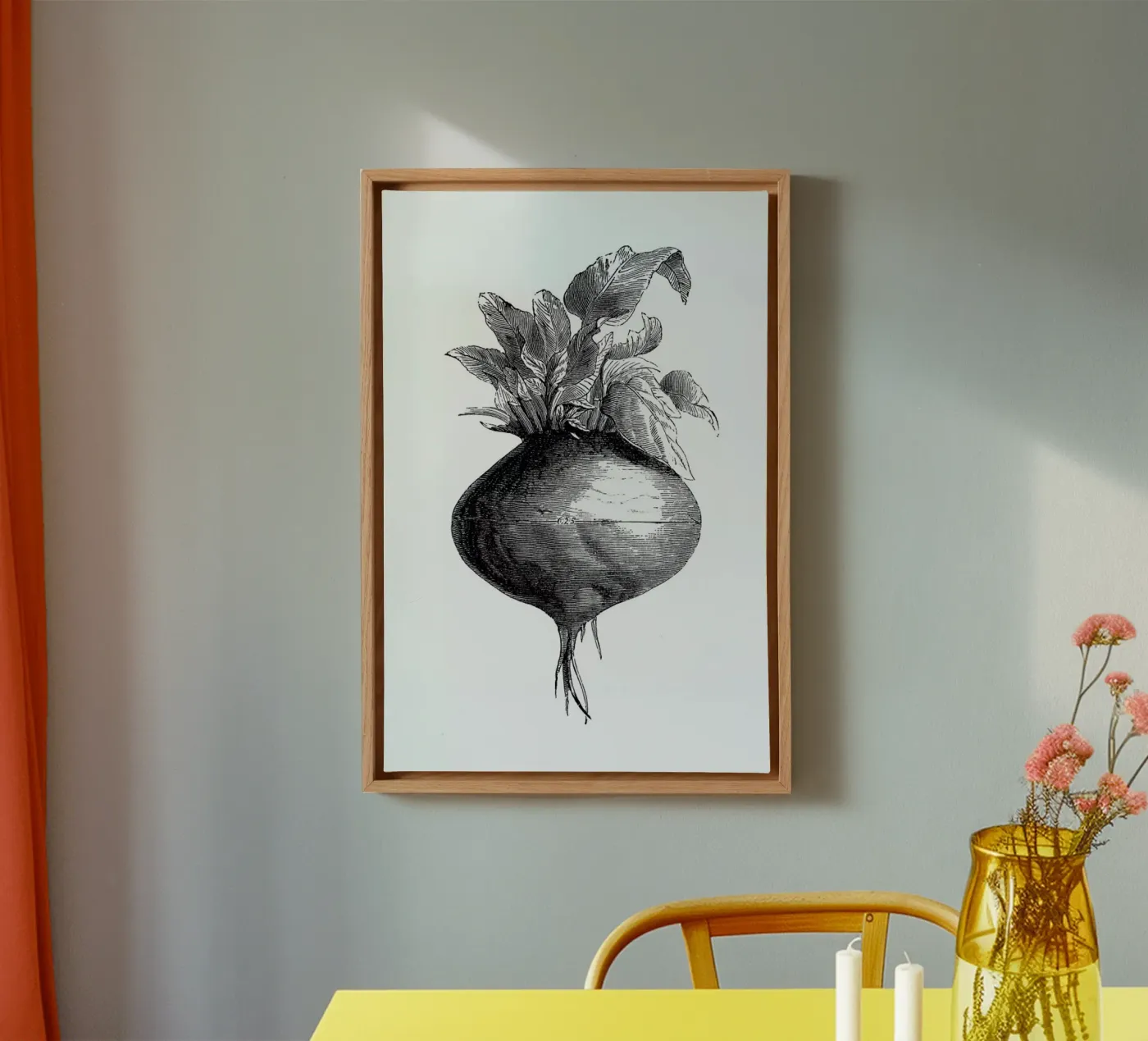 Beetroot II tela da Flora & Fauna