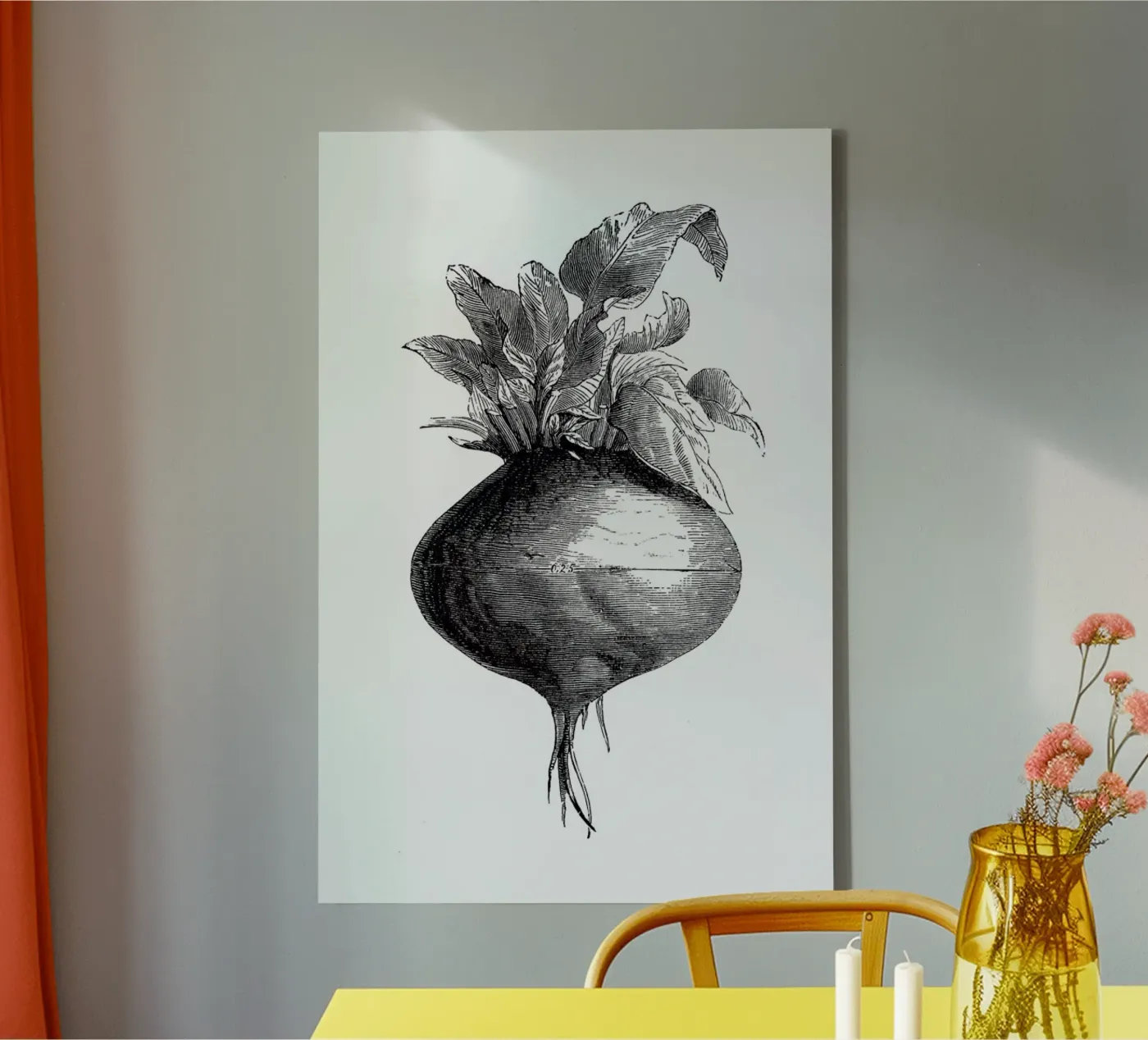 Beetroot II tela da Flora & Fauna