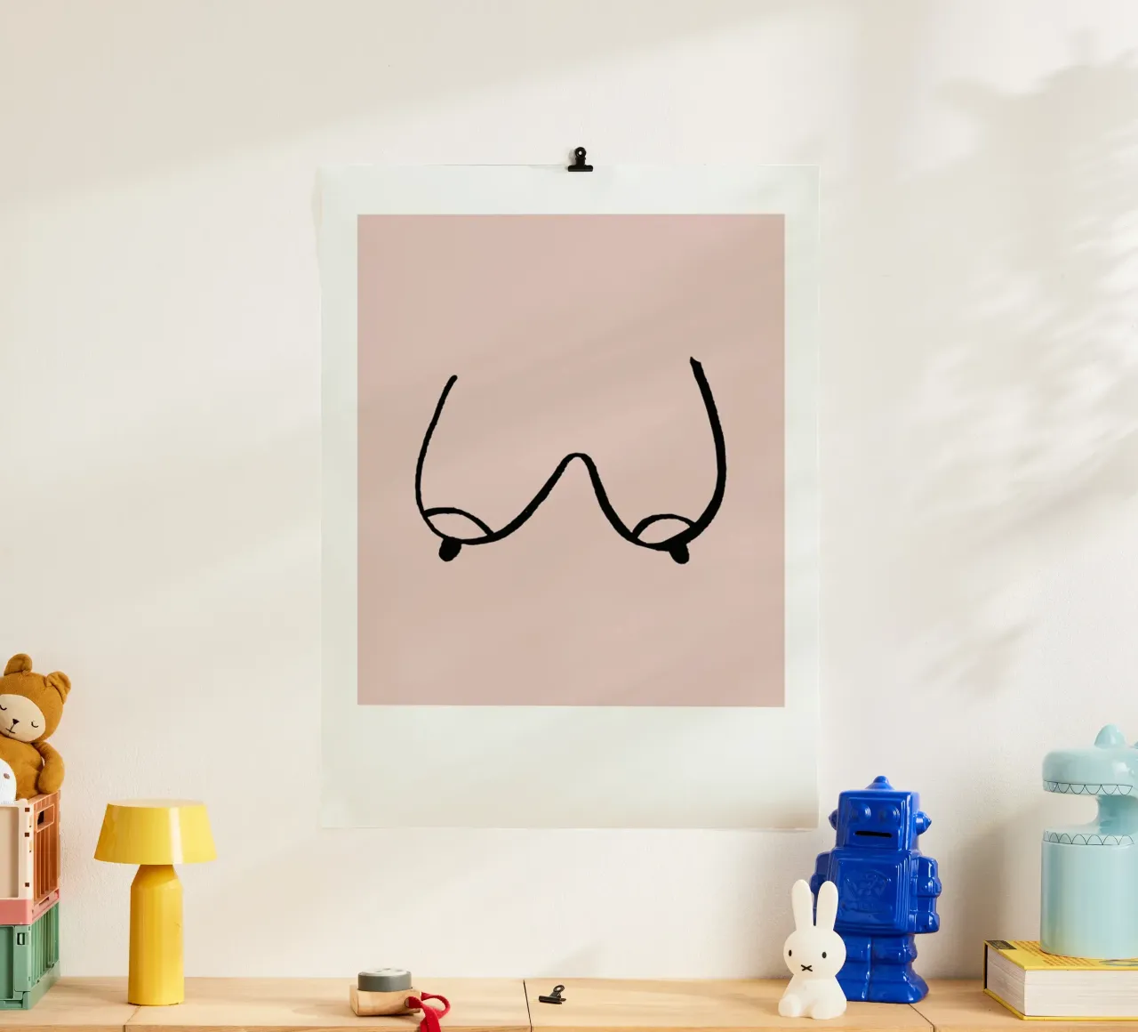 Busenfreunde No. 2 poster con telaio in plastica da typealive