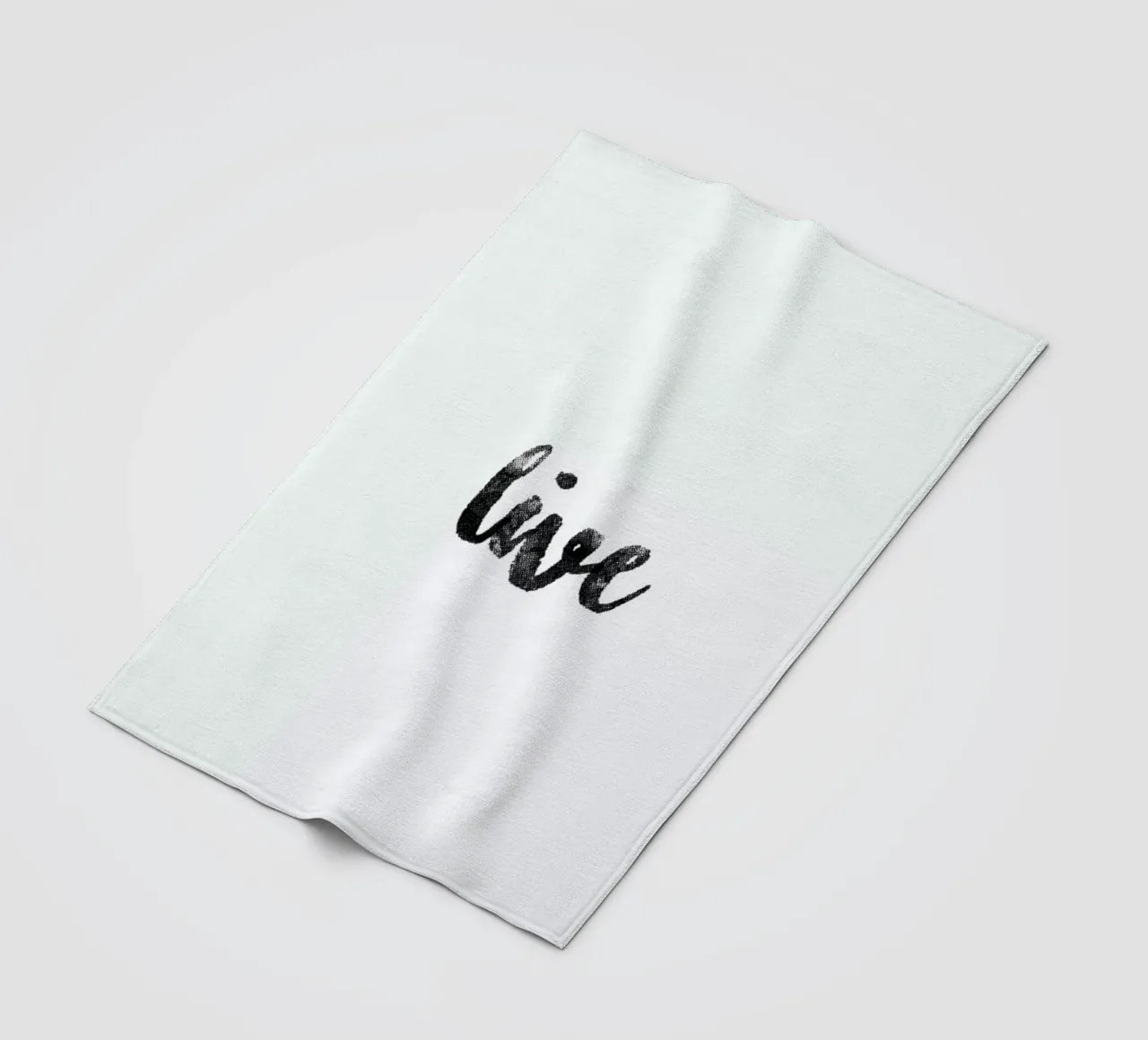 Live Fleecedecke von typed