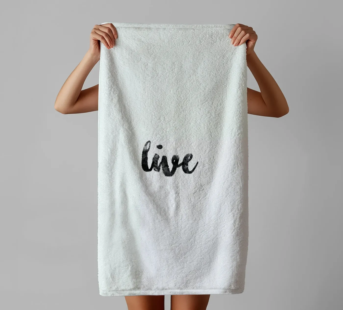 Live towel by typed