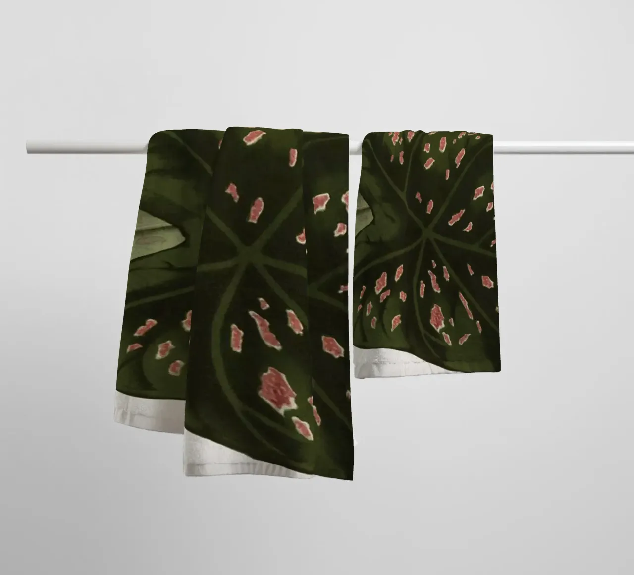 Vintage Houtte 1 Caladium Neumannii asciugamano da bagno da Vintage Print Collection