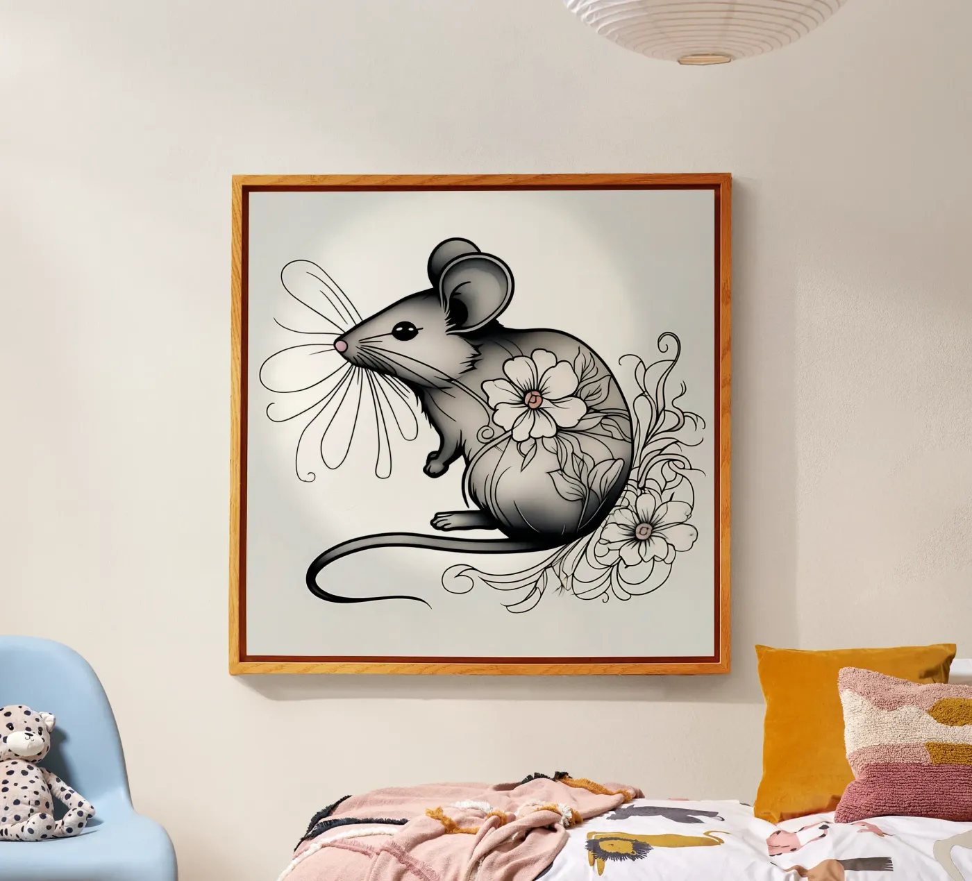 Mouse_style_B_1 plexiglass da Tierisch bunt by LK