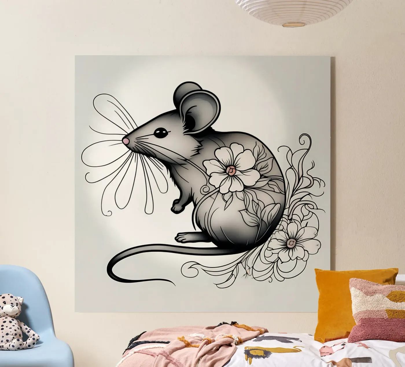 Mouse_style_B_1 plexiglass da Tierisch bunt by LK