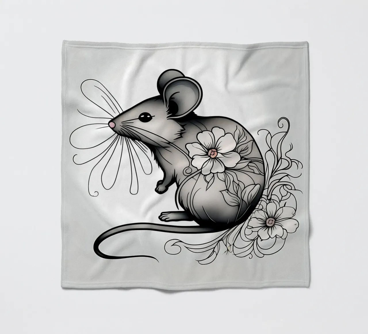 Stile_mouse_B_1 coperta in pile da Tierisch bunt by LK