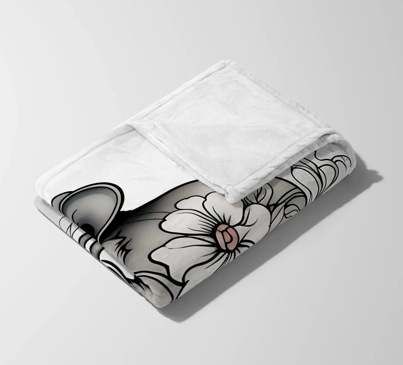 Stile_mouse_B_1 coperta in pile da Tierisch bunt by LK