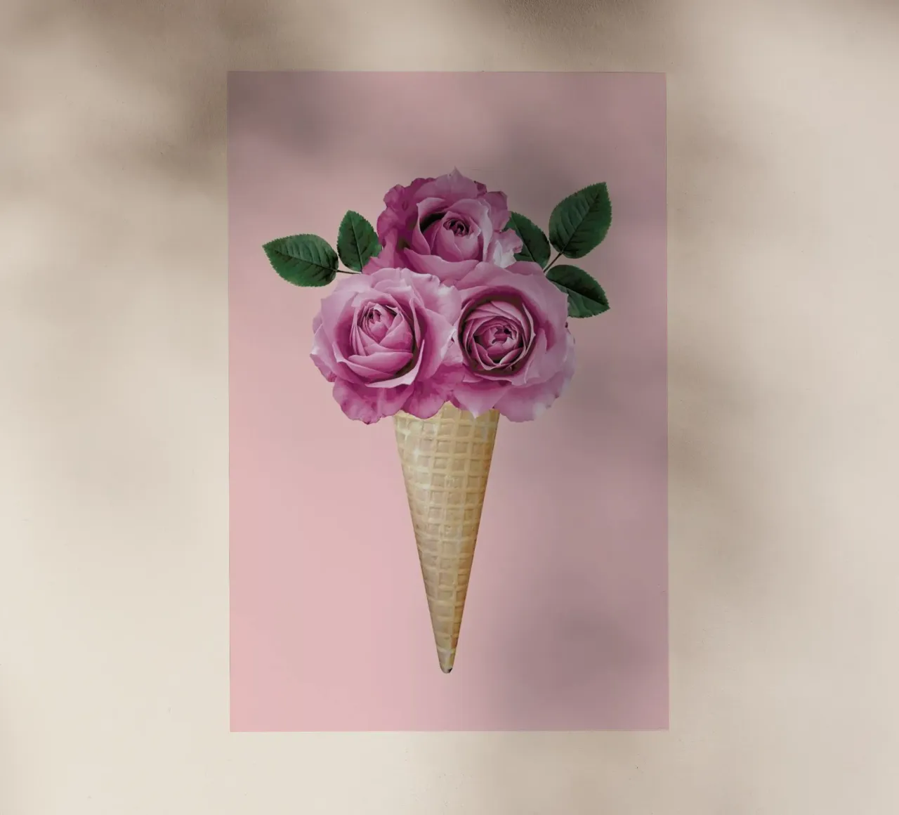 Floral Ice Cream pellicola backlit da cafelab