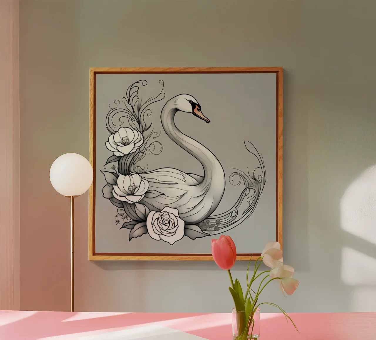 Stile_cigno_B_1 plexiglass da Tierisch bunt by LK