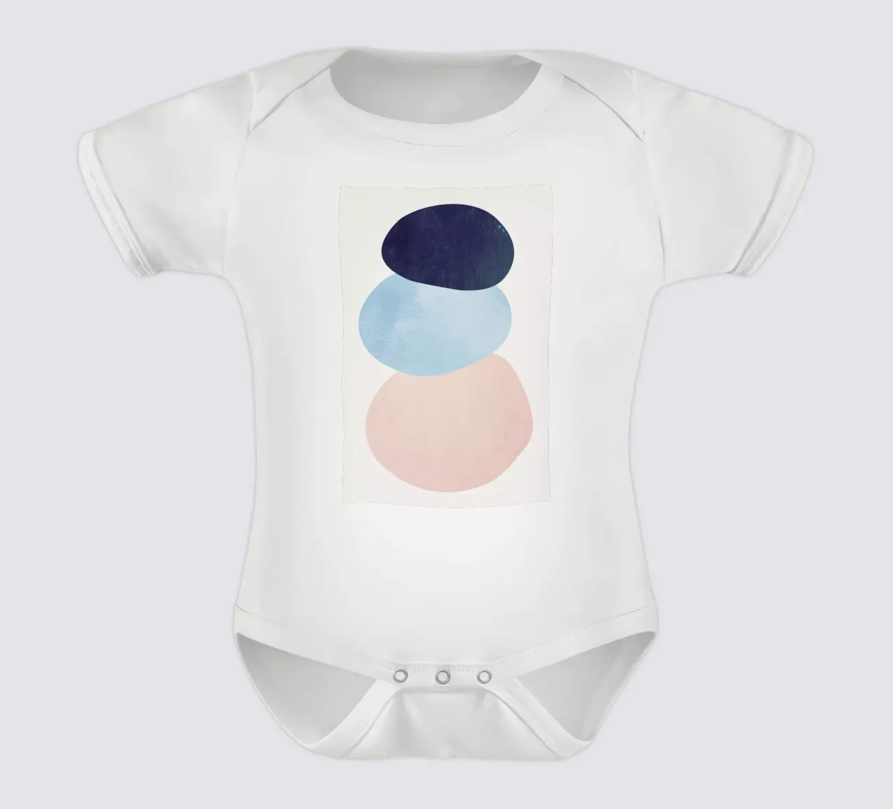 Stack Kurzarm Babybody von Pure