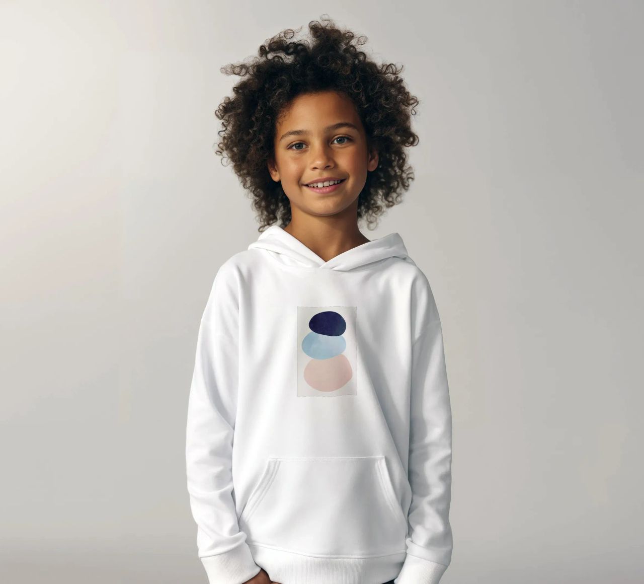 Stack felpa bambino con cappuccio da Pure