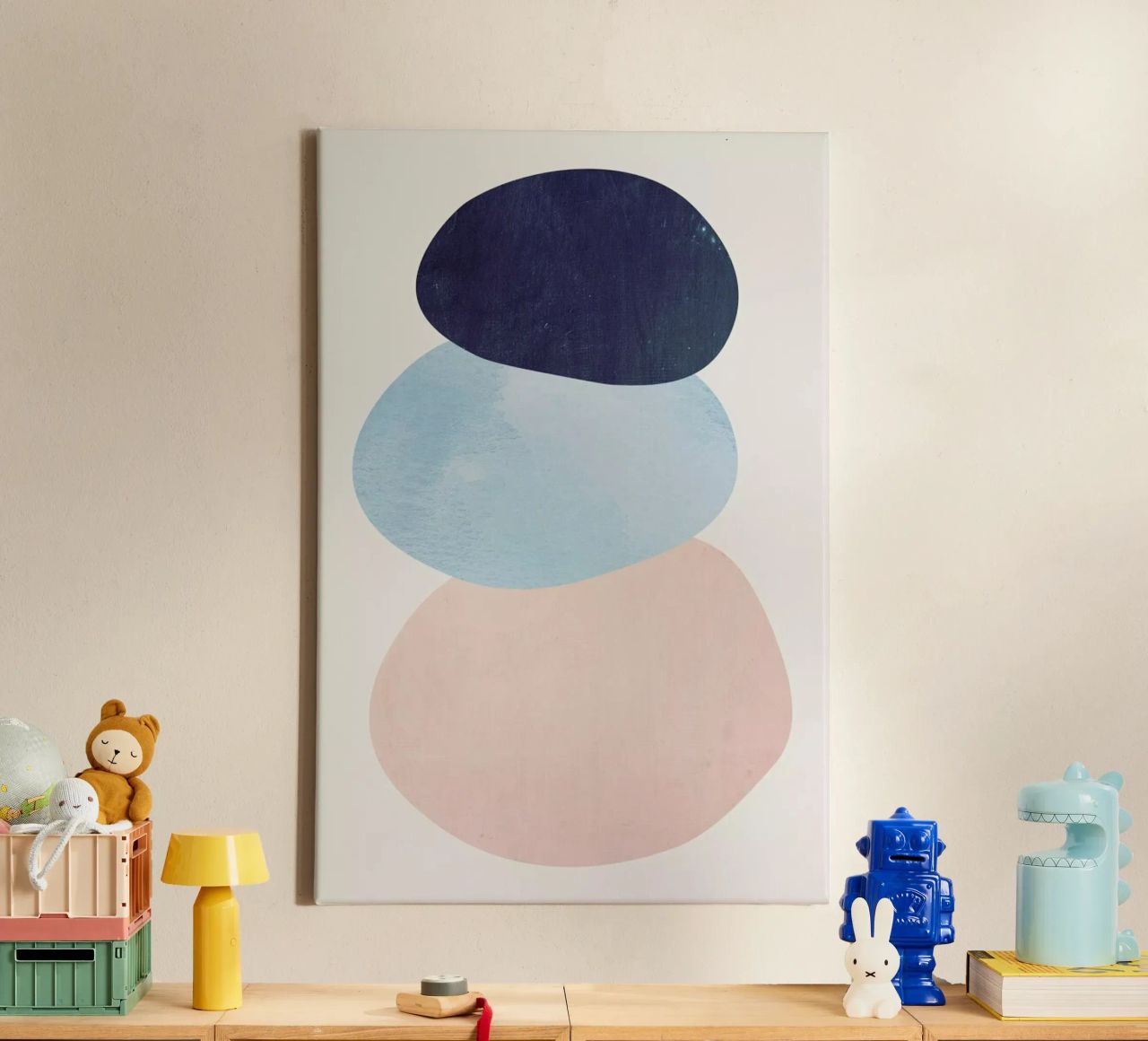 Stack Leinwand von Pure
