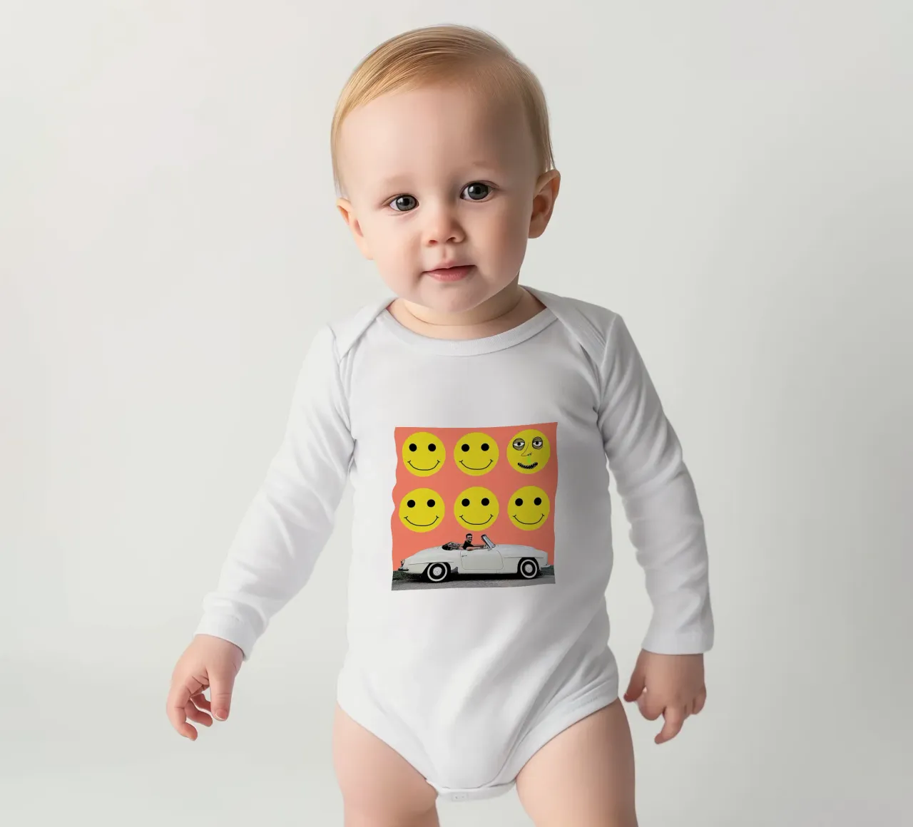 some smiles are more equal than others Langarm Babybody von FinnanoFenno