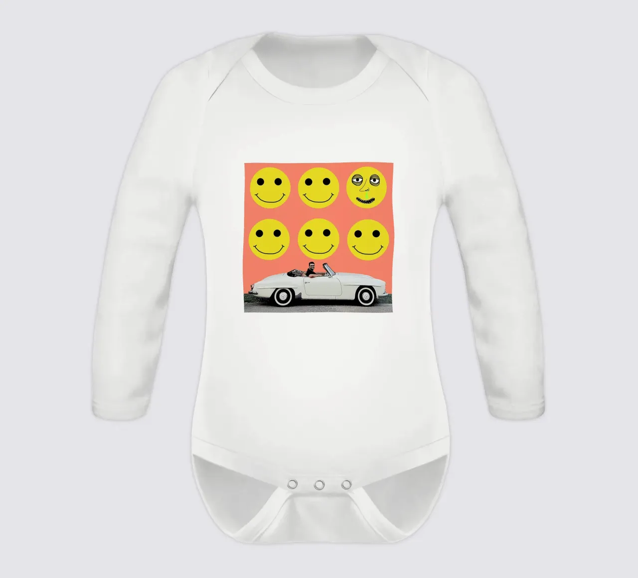 some smiles are more equal than others Langarm Babybody von FinnanoFenno