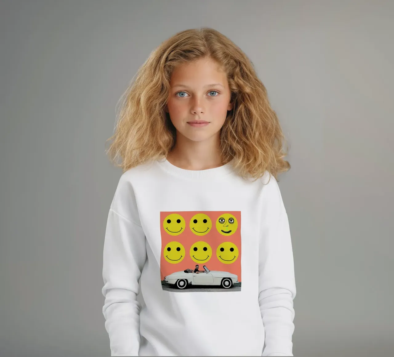 some smiles are more equal than others kids sweatshirt by FinnanoFenno