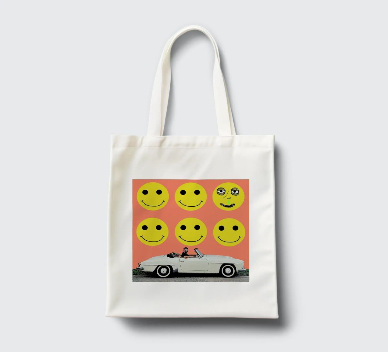 some smiles are more equal than others borsa in juta da FinnanoFenno