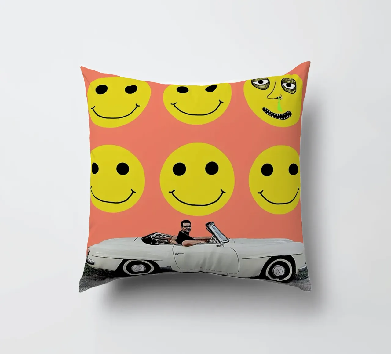 some smiles are more equal than others decorative cushion by FinnanoFenno