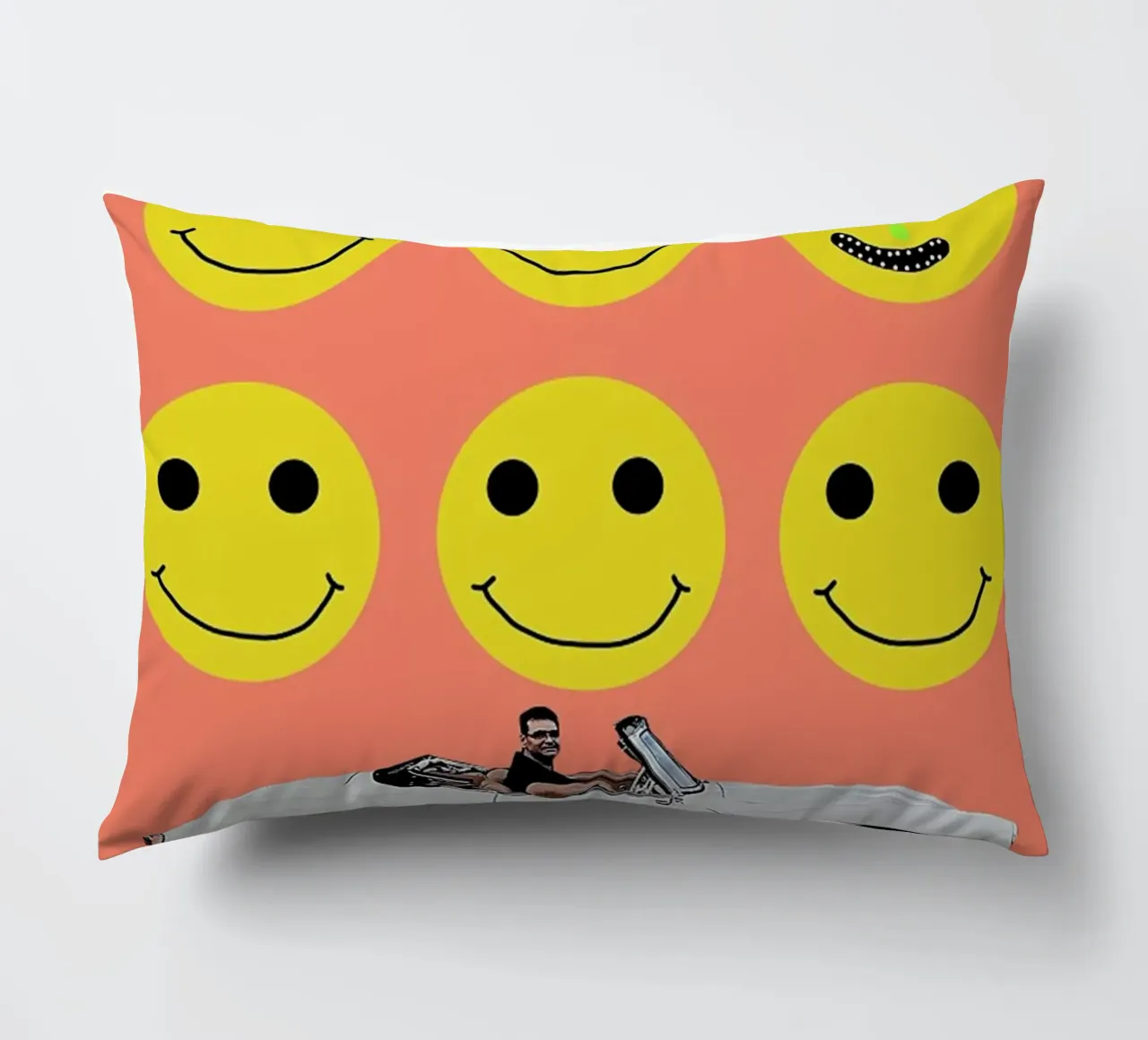 some smiles are more equal than others coussin de FinnanoFenno