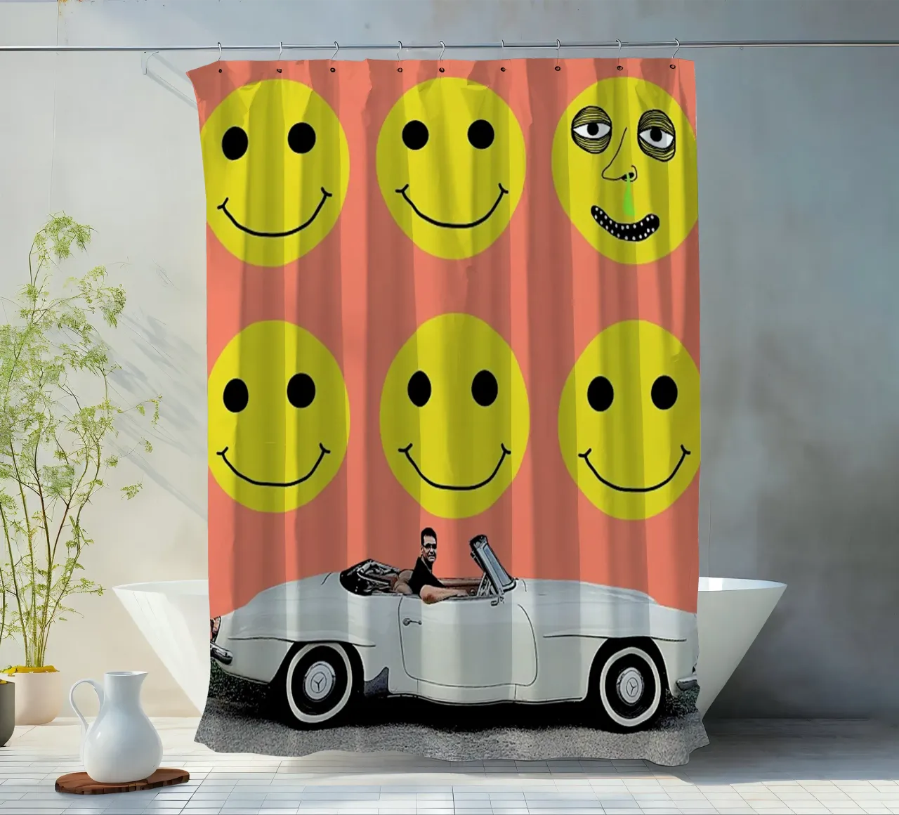 some smiles are more equal than others tenda da doccia da FinnanoFenno