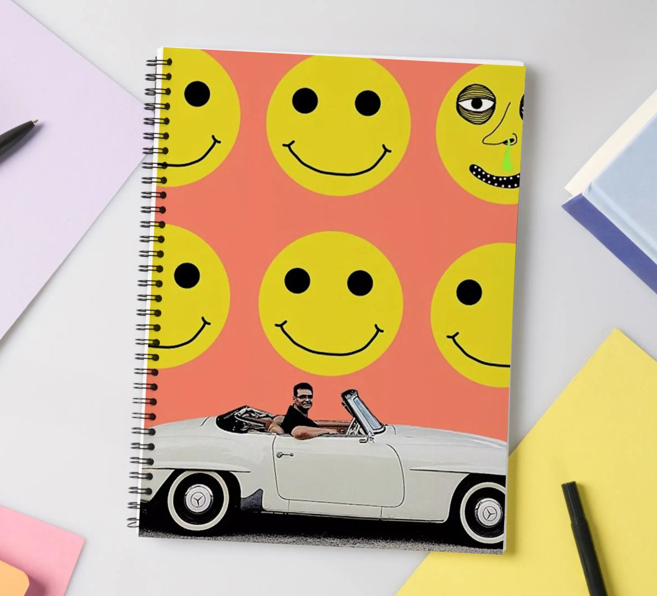 some smiles are more equal than others spiral notebook by FinnanoFenno
