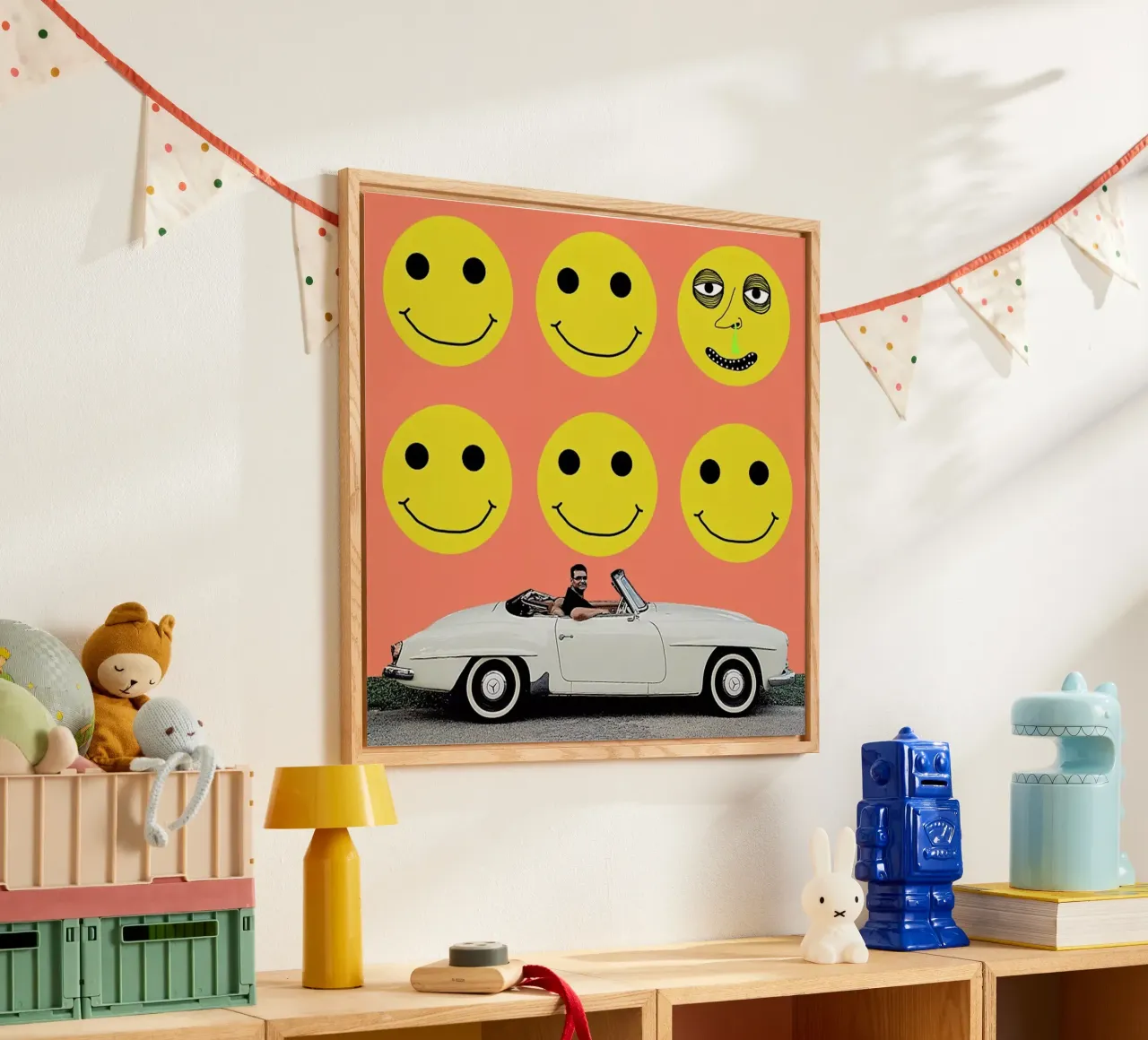 some smiles are more equal than others plexiglass da FinnanoFenno