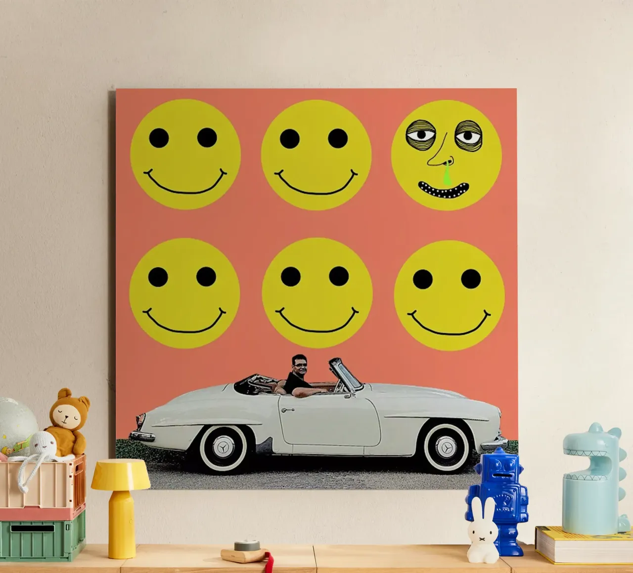 some smiles are more equal than others alluminio dibond da FinnanoFenno