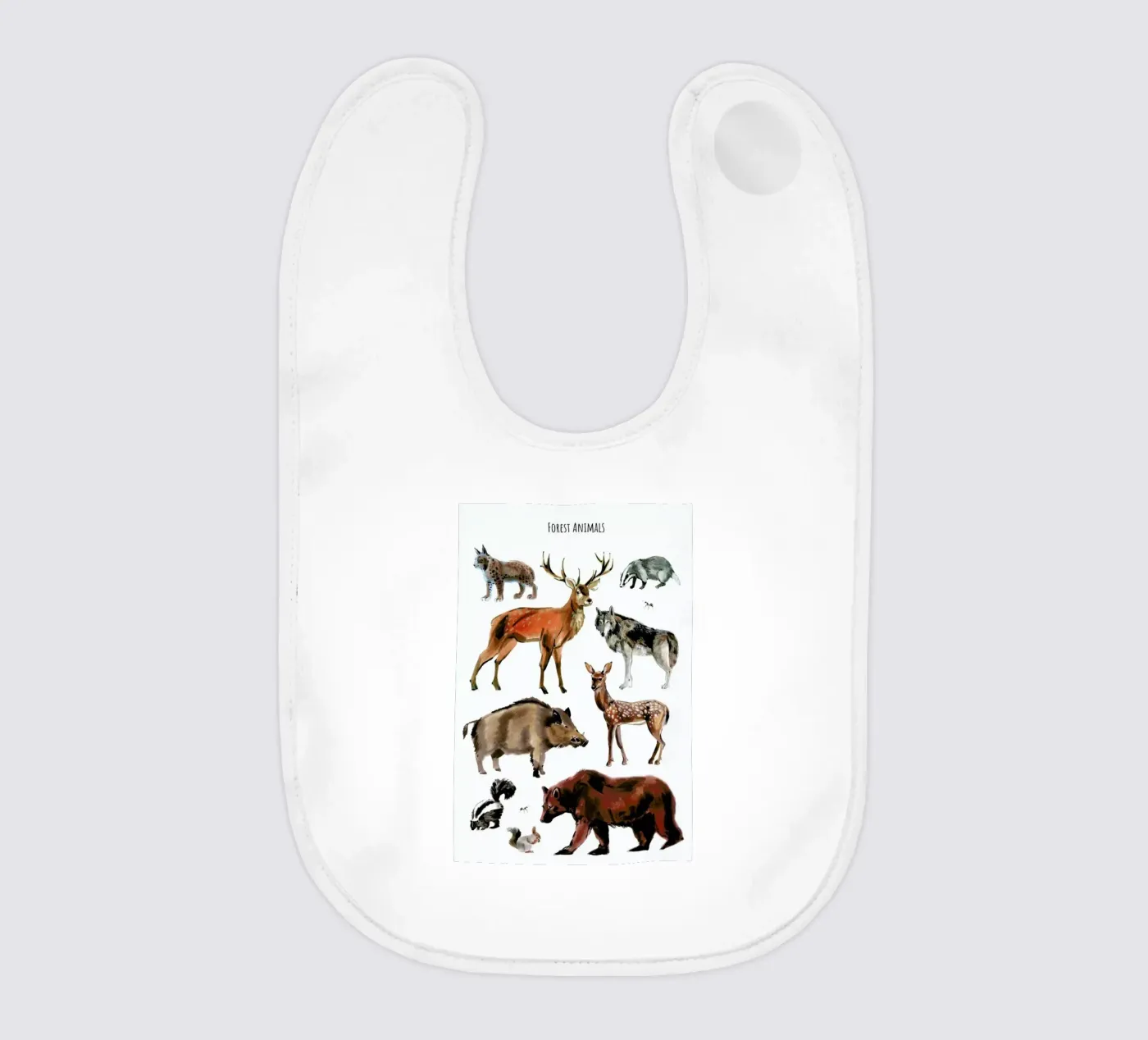 Forest Animals bavaglino da Little Flourishes
