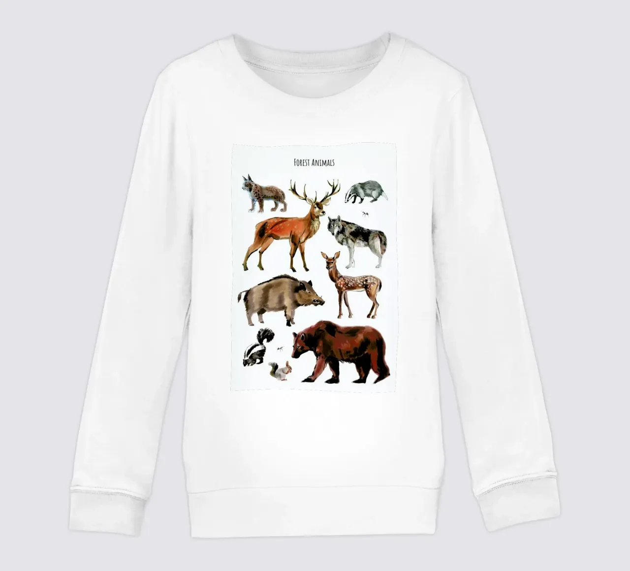 Forest Animals felpa bambino da Little Flourishes