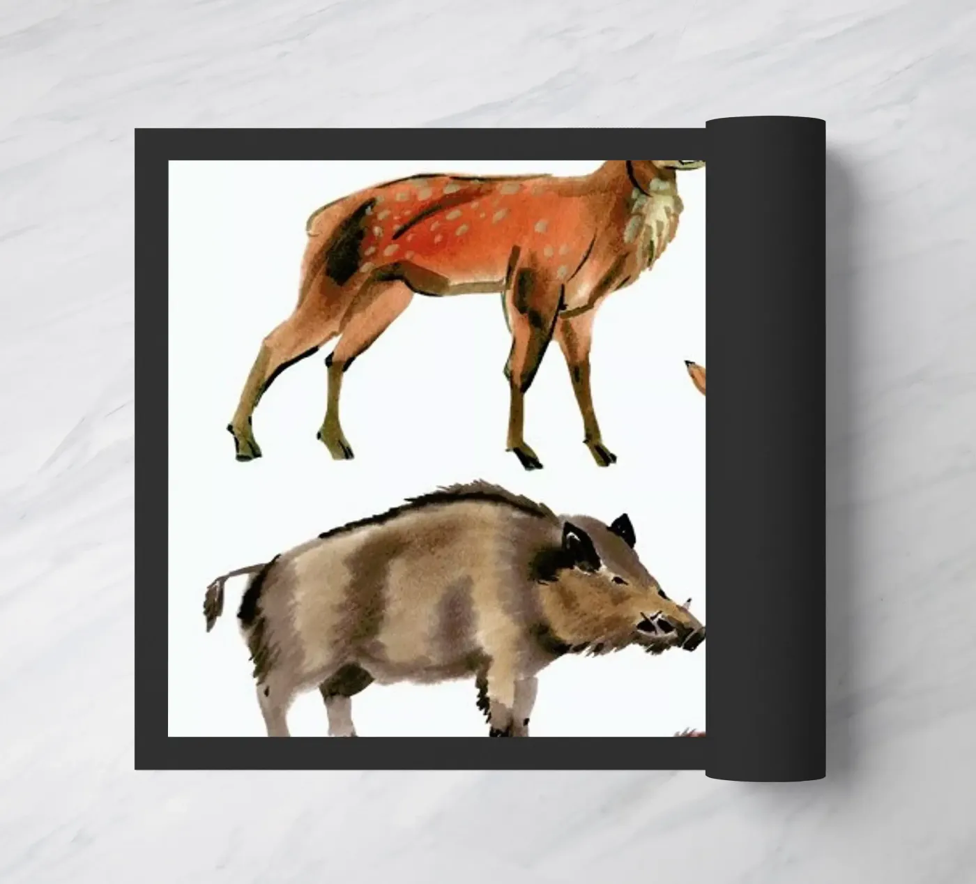 Forest Animals doormat by Little Flourishes