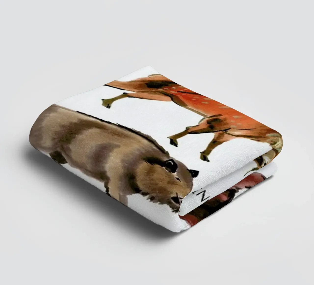 Forest Animals asciugamano da bagno da Little Flourishes