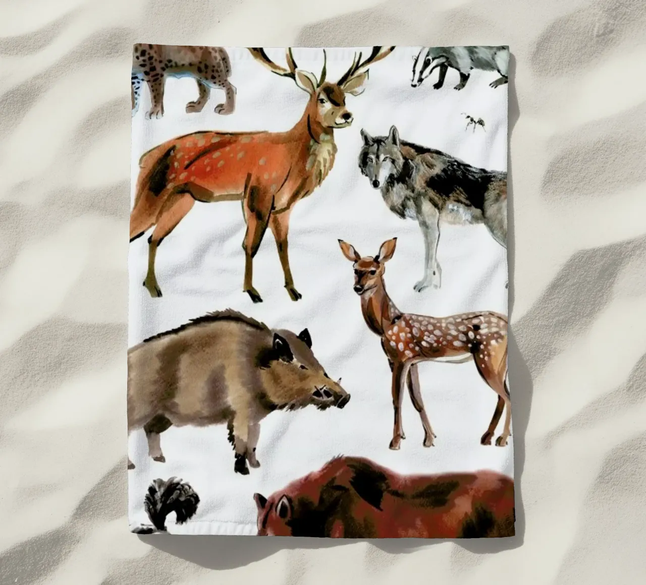 Forest Animals telo mare da Little Flourishes