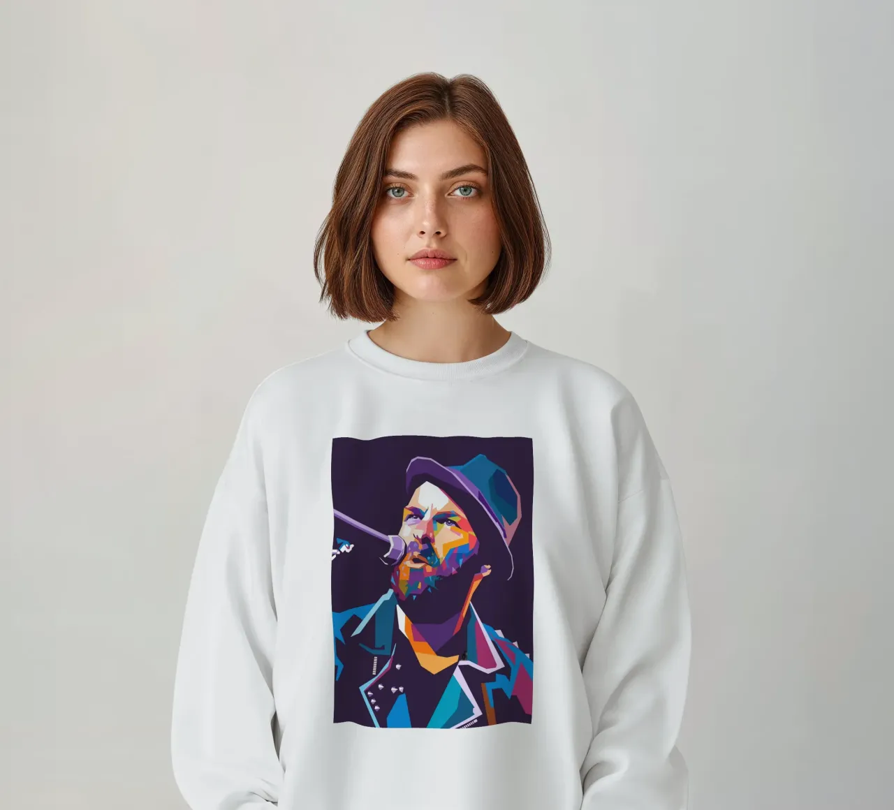 Tim Armstrong Rancid pop art felpa da Hantamrata